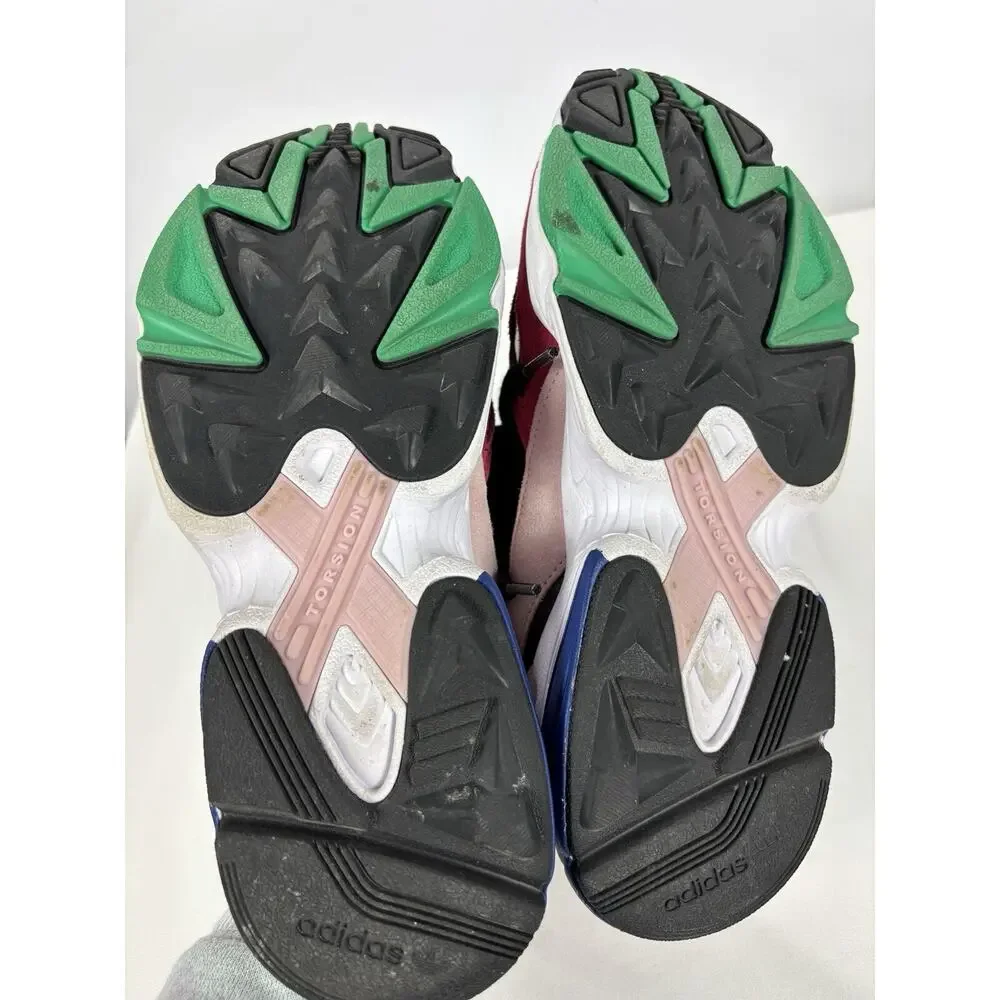 Adidas Sneakers Black Bright Suede 8 Chunky Gorpcore Y2K